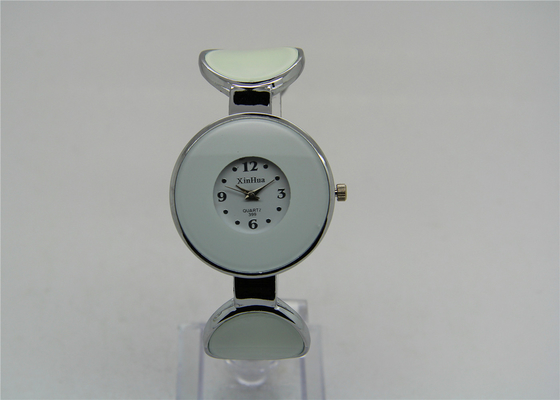 Relógio liga de zinco 36MM do bracelete das senhoras com caso traseiro de aço inoxidável