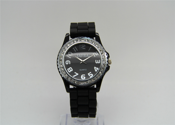 Relógios análogos do tempo do GELO de quartzo 3ATM/relógio impermeável do silicone